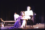 Actors Robert Sean Leonard and Elizabeth Ashley in a scene from the Playwrights Horizons' production of the play "When She Danced" (New York)