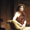 Actresses (L-R) Elizabeth Ashley and Marcia Jean Kurtz in a scene from the Playwrights Horizons' production of the play "When She Danced" (New York)