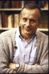 Playwright A. R. Gurney in a publicity shot fr. the Playwrights Horizons' production of the play "The Perfect Party." (New York)