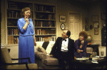 Actors (L-R) Debra Mooney, David Margulies & Kate McGregor-Stewart in a  scene fr. the Playwrights Horizons' production of the play "The Perfect Party." (New York)