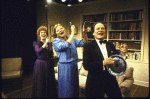 Actors (L-R)  Kate McGregor-Stewart, Debra Mooney & David Margulies in a  scene fr. the Playwrights Horizons' production of the play "The Perfect Party." (New York)