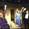 Actors (L-R)  Kate McGregor-Stewart, Debra Mooney & David Margulies in a  scene fr. the Playwrights Horizons' production of the play "The Perfect Party." (New York)