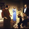 Actors (L-R) Kate McGregor-Stewart, David Margulies, Debra Mooney, Charlotte Moore & John Cunningham in a scene fr. the Playwrights Horizons' production of the play "The Perfect Party." (New York)