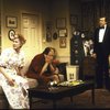 Actors (L-R) Kate McGregor-Stewart, David Margulies, John Cunningham & Charlotte Moore in a  scene fr. the Playwrights Horizons' production of the play "The Perfect Party." (New York)