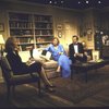 Actors (L-R) Charlotte Moore, Debra Mooney & John Cunningham in a scene fr. the Playwrights Horizons' production of the play "The Perfect Party." (New York)