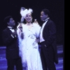 Actors (L-R) Ray Stephens, Jenny Burton and Lawrence Hamilton in a scene from the Off-Broadway musical "The River" (New York)