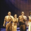 The cast in a scene from the Off-Broadway musical "The River" (New York)