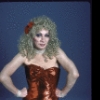 Actress Holly Woodlawn in a publicity shot from the Off-Broadway production of the play "The Ritz" (New York)