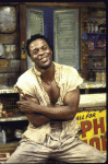Actor Victor Love in a scene from the Lincoln Center Theatre production of the play "Playboy Of The West Indies" (New York)