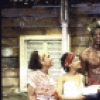 Actors (L-R) Kelly Taffe, Melissa Murray, Victor Love, Lorraine Toussaint, Simi Junior and Elain Graham in a scene from the Lincoln Center Theatre production of the play "Playboy Of The West Indies" (New York)