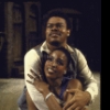 Actors Clamma Dale & Donnie Ray Albert in a scene fr. the Houston Grand Opera production on Broadway of the opera "Porgy And Bess." (New York)