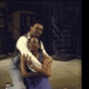Actors Clamma Dale & Donnie Ray Albert in a scene fr. the Houston Grand Opera production on Broadway of the opera "Porgy And Bess." (New York)
