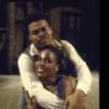 Actors Clamma Dale & Donnie Ray Albert in a scene fr. the Houston Grand Opera production on Broadway of the opera "Porgy And Bess." (New York)