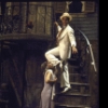 Actors Clamma Dale & Larry Marshall in a scene fr. the Houston Grand Opera production on Broadway of the opera "Porgy And Bess." (New York)