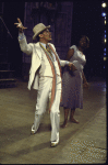 Actors Clamma Dale & Larry Marshall in a scene fr. the Houston Grand Opera production on Broadway of the opera "Porgy And Bess." (New York)