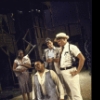 Actors (L-R) Clamma Dale, Donnie Ray Albert, Kenneth Barry & Hansford Rowe in a scene fr. the Houston Grand Opera production on Broadway of the opera "Porgy And Bess." (New York)