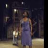 Actors Abraham Lind-Oquendo & Esther Hinds in a scene fr. the Houston Grand Opera production on Broadway of the opera "Porgy And Bess." (New York)