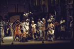 The cast in a scene fr. the Houston Grand Opera production on Broadway of the opera "Porgy And Bess." (New York)