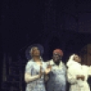 Actress Delores Ivory-Davis (C, standing) w. cast members in a scene fr. the Houston Grand Opera production on Broadway of the opera "Porgy And Bess." (New York)