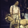 Actor Robert Mosley (C) w. cast members in a scene fr. the Houston Grand Opera production on Broadway of the opera "Porgy And Bess." (New York)