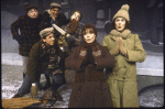 The cast in a scene fr. the Great Lakes Shakespeare Festival's production of the play "A Child's Christmas In Wales." (Cleveland)