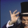 Actors (L-R) Orson Bean & Noel Johnson in a publicity shot fr. the Off-Broadway production of the play "A Christmas Carol." (New York)