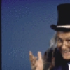 Actors (L-R) Orson Bean & Noel Johnson in a publicity shot fr. the Off-Broadway production of the play "A Christmas Carol." (New York)