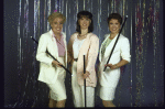 Actresses (L-R) Georgia Engel, Barbara Feldon and Donna McKechnie in a publicity shot from the Off-Broadway musical "Cut The Ribbons" (New York)