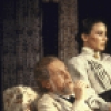 Actors Erland Josephson and Stephanie Roth in a scene from the Brooklyn Academy of Music's production of the play "The Cherry Orchard" (Brooklyn)