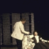 Actors (L-R) Erland Josephson, Natasha Parry and Brian Dennehy in a scene from the Brooklyn Academy of Music's production of the play "The Cherry Orchard" (Brooklyn)