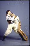 Dancers in a publicity shot for the Broadway musical "Dangerous Games" (New York)