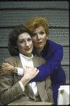 Actresses (L-R) Christine Healy and Pippa Scott in a scene from the Playwrights Horizons' production of the play "Isn't It Romantic" (New York)