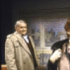 Actors (L-R) James Harder, Joan Copeland and Alma Cuervo in a scene from the Playwrights Horizons' production of the play "Isn't It Romantic" (New York)