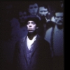 Actor Terrence Mann (as Leon Czolgosz)  in a scene fr. the Playwrights Horizons' production of the musical "Assassins." (New York)