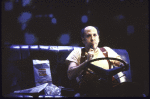Actor Lee Wilkof  in a scene fr. the Playwrights Horizons' production of the musical "Assassins." (New York)