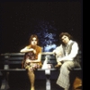 Actresses (L-R) Annie Golden (as Lynette A. "Squeaky" Fromme) & Debra Monk (as Sara Jane Moore) in a scene fr. the Playwrights Horizons' production of the musical "Assassins." (New York)