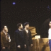 Actors (L-R) Eddie Korbich, Debra Monk, Jonathan Hadary, Terrence Mann, Jace Alexander & Victor Garber in a scene fr. the Playwrights Horizons' production of the musical "Assassins." (New York)