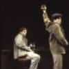 Actors (L-R) Jace Alexander, Terrence Mann, Jonathan Hadary & Victor Garber in a scene fr. the Playwrights Horizons' production of the musical "Assassins." (New York)