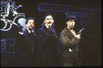 Actors (L-R) Jonathan Hadary, Victor Garber & Terrence Mann in a scene fr. the Playwrights Horizons' production of the musical "Assassins." (New York)