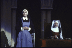 Actresses (L-R) Constance Towers and Mary Leigh Stahl in a scene from the Jones Beach Theatre's production of the musical "The Sound of Music" (Jones Beach)