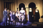 Actors (L-R) Earl Wrightson, Mary Lou Belli, Scott Perrin, Krista Haun, Evan Seplow, Laura Condon, Susan Keenan, Constance Towers and Amy Dolan in a scene from the Jones Beach Theatre's production of the musical "The Sound of Music" (Jones Beach)