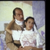 Actors Julissa Marquez and Tomas Milian in a scene from the Mabou Mines production of the performance piece "Suenos" (New York)
