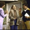 Actors (L-R) Linda Thorson, Amy Wright & Brian Murray in a scene fr. the Broadway production of the play "Noises Off." (New York)