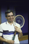 Actor Peter Shuman in a scene from the touring production of the play "Doubles" (Wilmington)