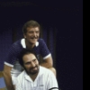 Actors (L-R) Gabe Kaplan and Robert Reed in a scene from the touring production of the play "Doubles" (Wilmington)