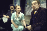 Actors (L-R) Avery Schreiber, Ruth Gordon and Sam Levene in a scene from the Broadway play "Dreyfus In Rehearsal." (Boston)