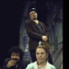 Actors (L-R) Avery Schreiber, Sam Levene and Ruth Gordon in a scene from the Broadway play "Dreyfus In Rehearsal." (Boston)