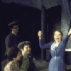 The cast in a scene from the Broadway play "Dreyfus In Rehearsal." (Boston)