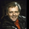 Actor Anthony Hopkins in a publicity shot from the Roundabout Theatre's production of the play "Old Times" (New York)