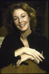 Actress Jane Alexander in a publicity shot from the Roundabout Theatre's production of the play "Old Times" (New York)